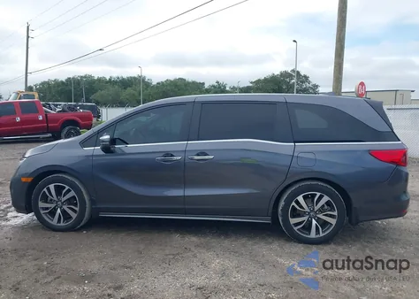 2023 Honda Odyssey Touring из США, поврежденный, VIN 5FNRL6H83PB015258